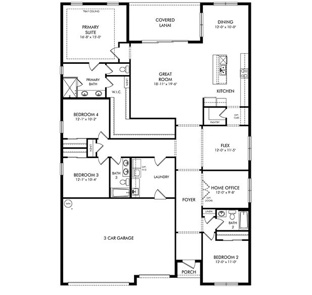 Sparrow floor plan