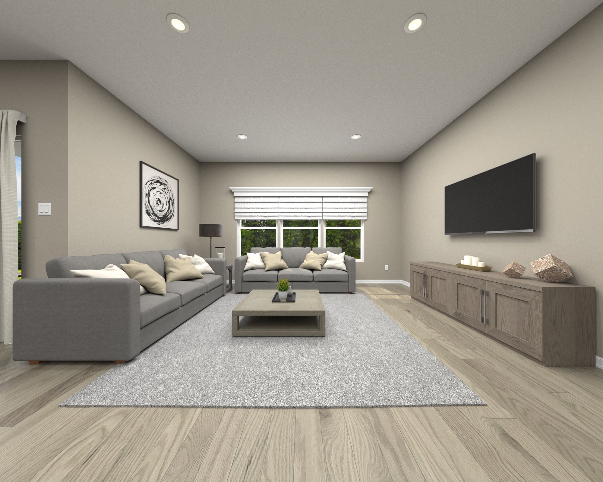 Open Concept Plan