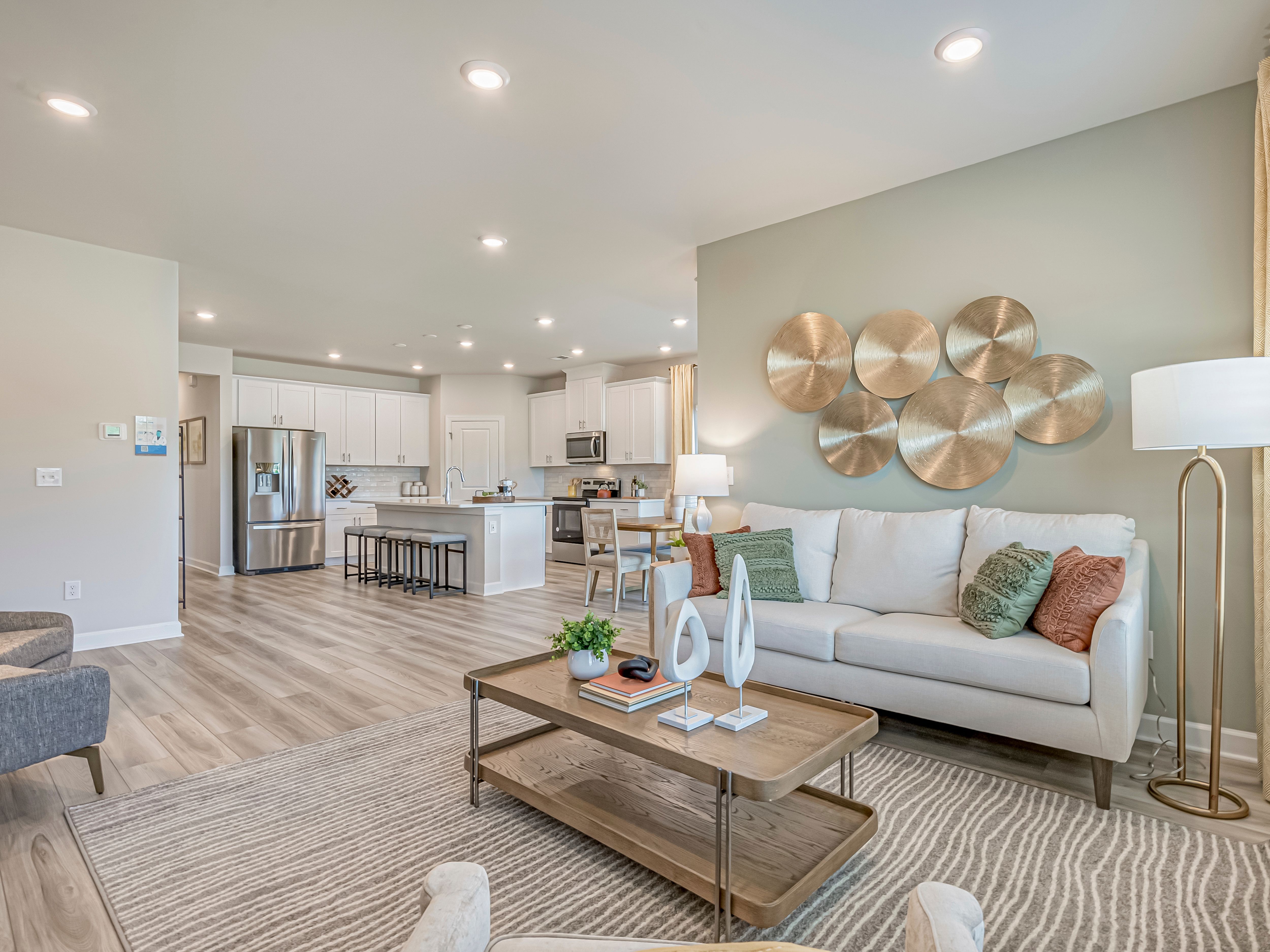 Newport floorplan modeled at another Meritage Homes® community.