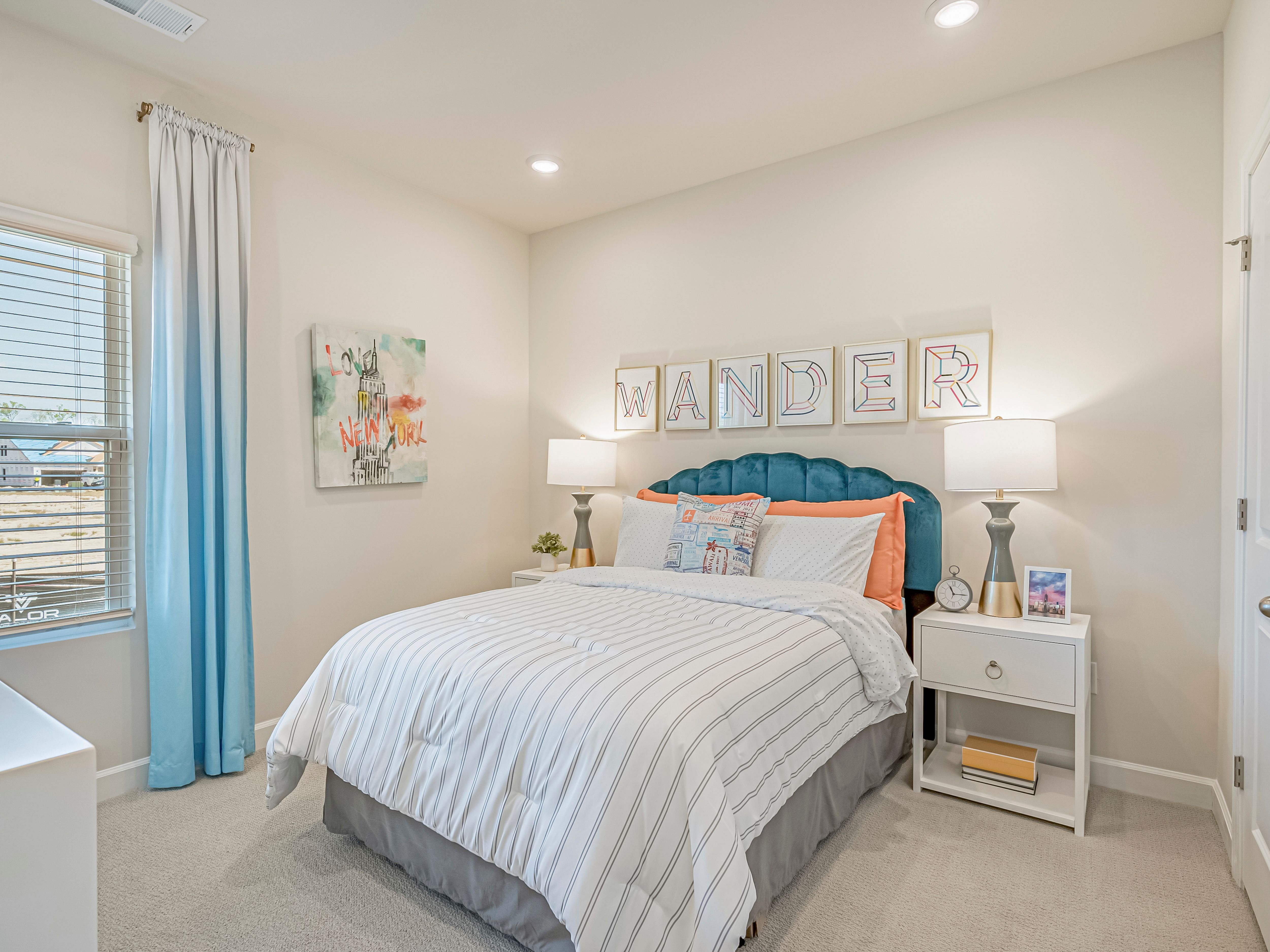 Newport floorplan modeled at another Meritage Homes® community.