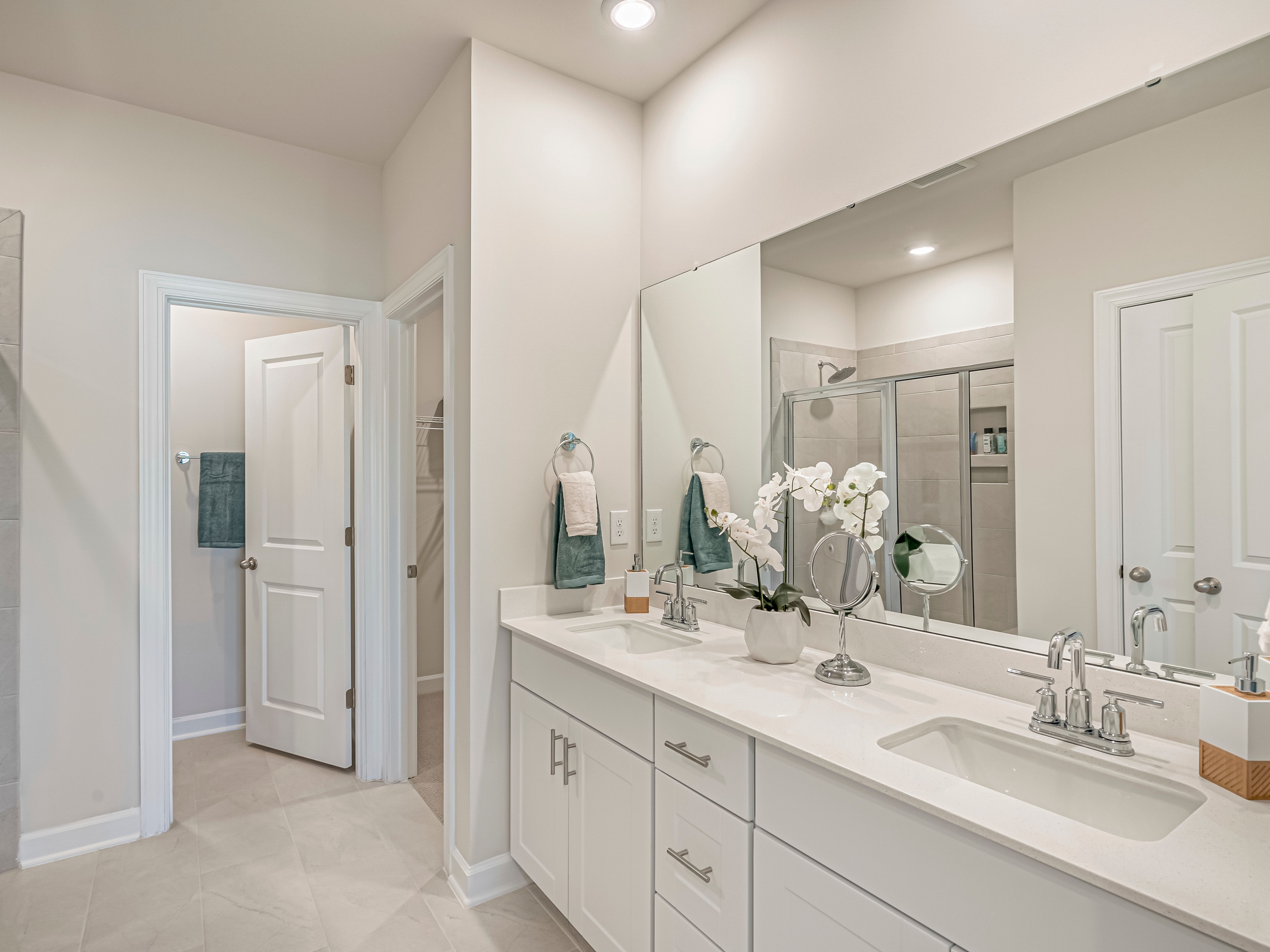 Newport floorplan modeled at another Meritage Homes® community.