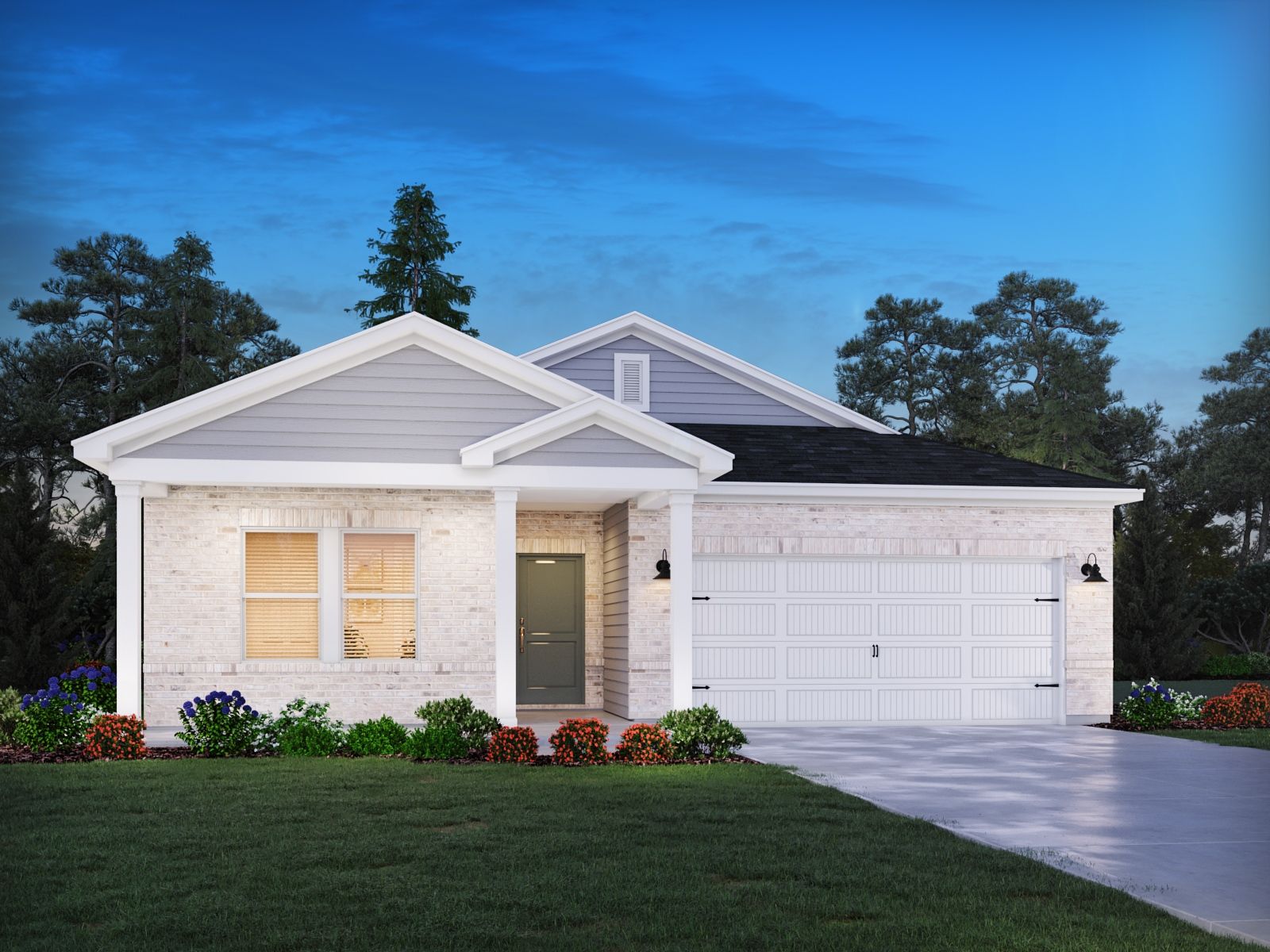 Buchanan Floorplan in Cypress Ridge