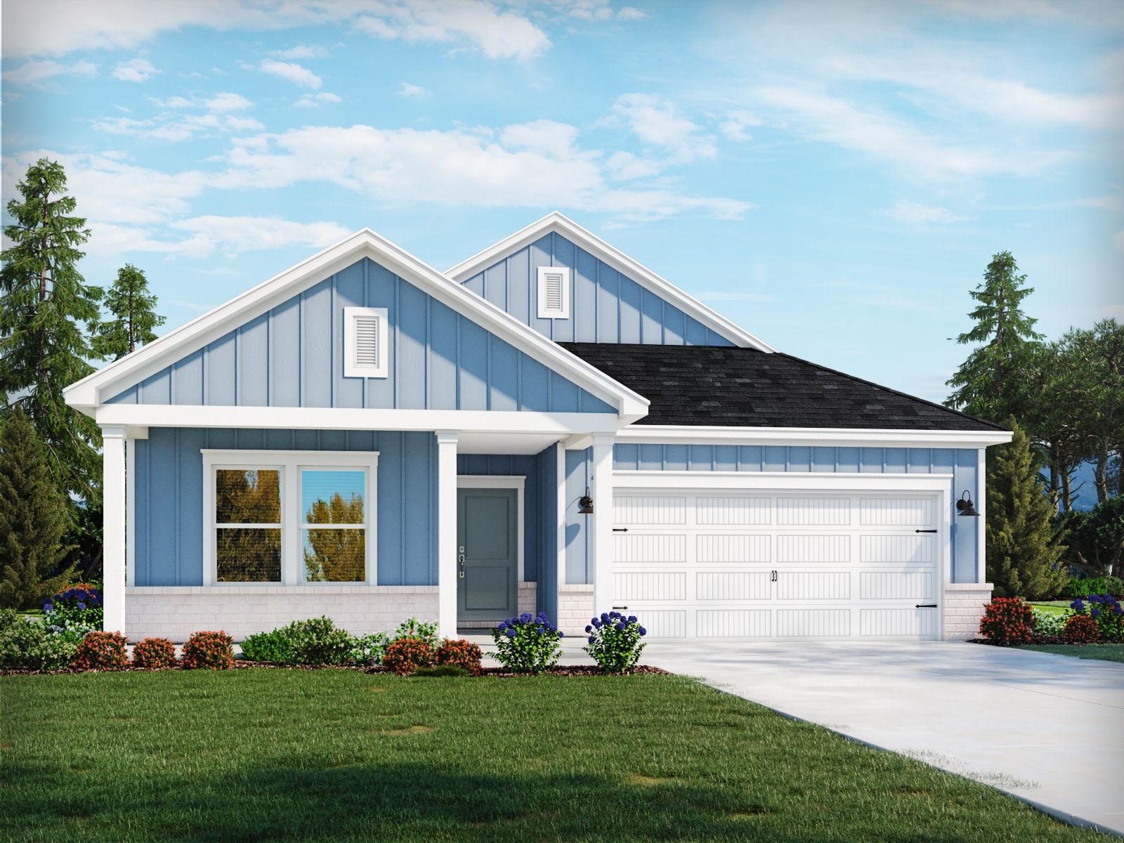 Buchanan Floorplan in Cypress Ridge