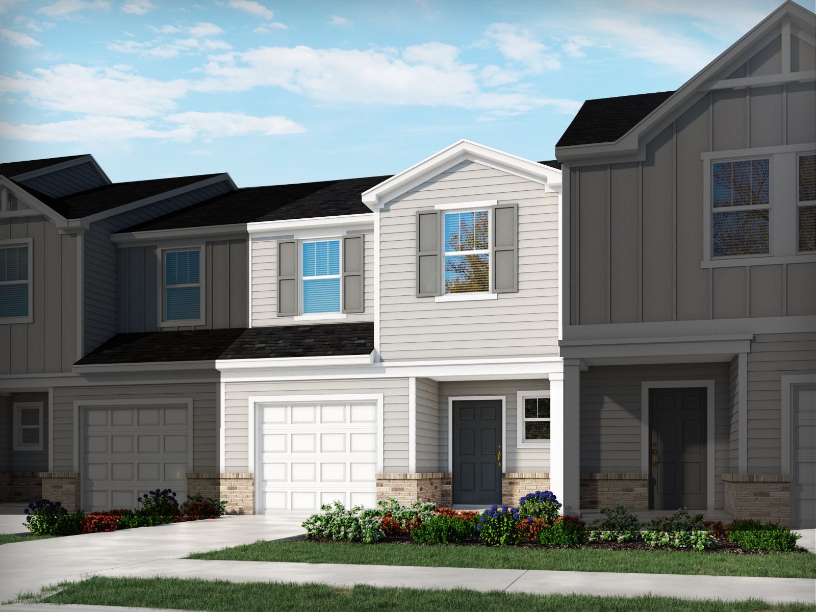 Topaz Plan At Braemar Village In Monroe, Nc By Meritage Homes