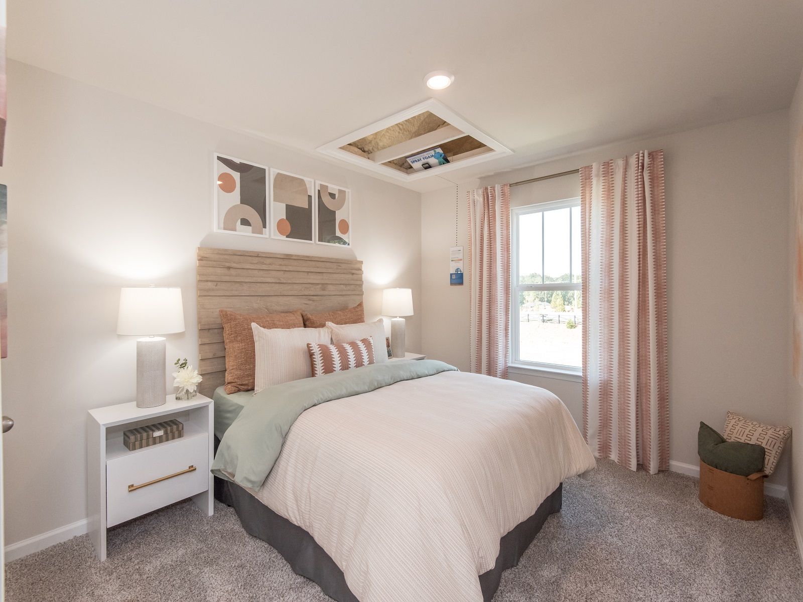 The Johnson floorplan offers four secondary bedrooms to accommodate family and overnight guests