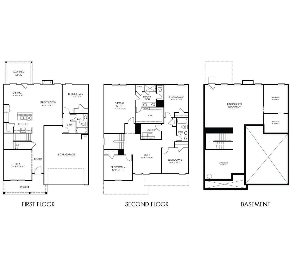 Chatham Basement floor plan