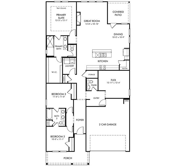 Gibson floor plan