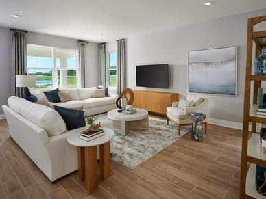 The Emilia Floorplan Modeled at Magnolia Bay.