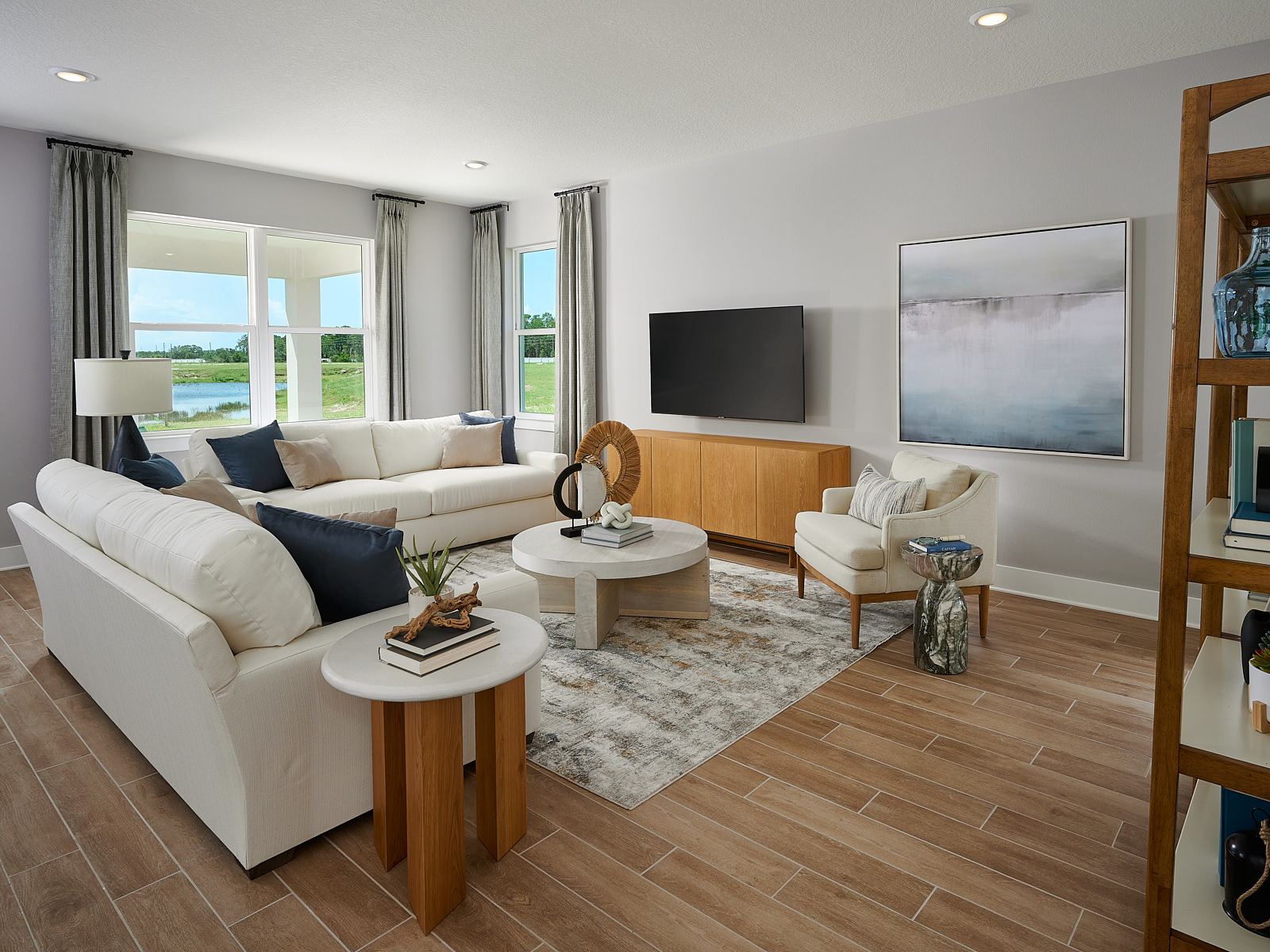 The Emilia Floorplan Modeled at Magnolia Bay.