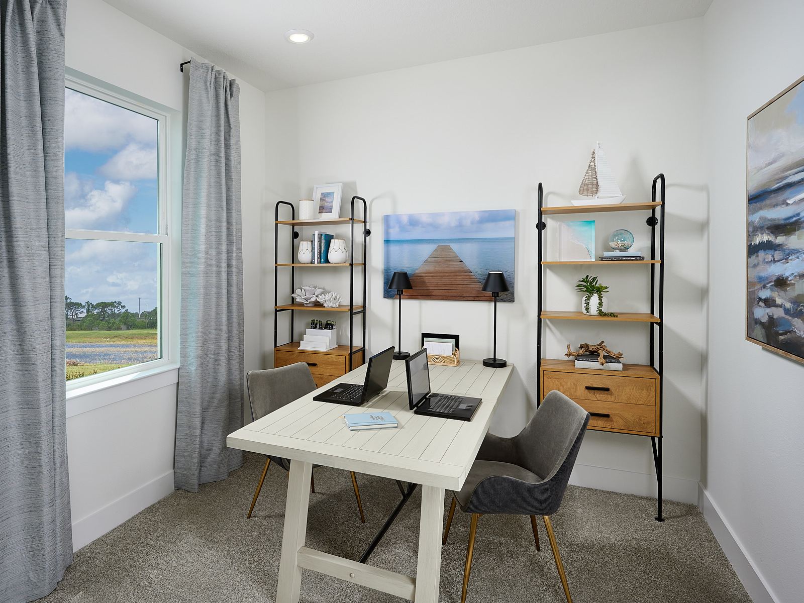 The Emilia Office Space Modeled at Magnolia Bay