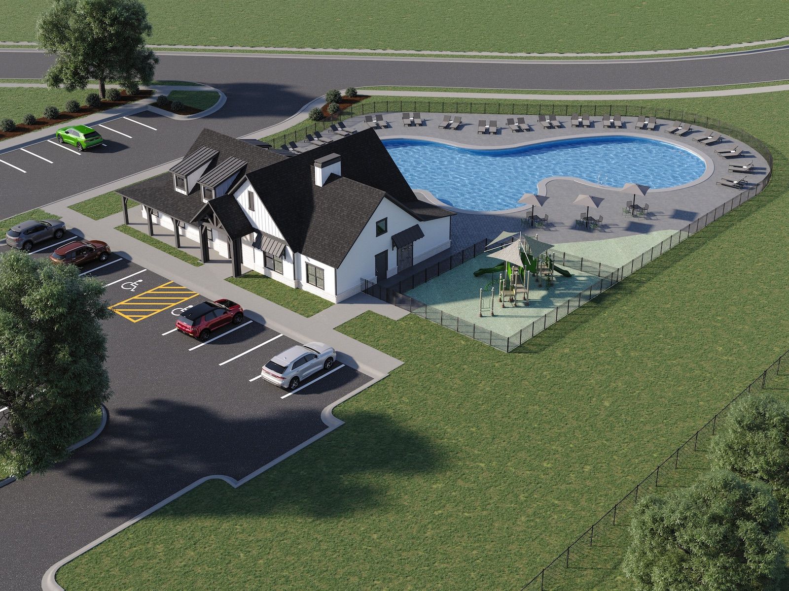Homeowners will enjoy access to a clubhouse, swimming pool, playground, walking trails & more.