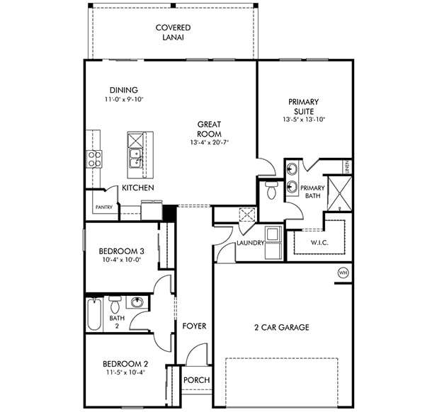 Bluebell - Colbert Landings - Signature Series: Palm Coast, Florida - Meritage Homes