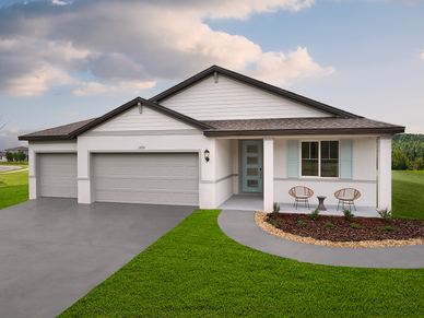 The Exterior of the Jasmine Floorplan Modeled at Salt Meadows