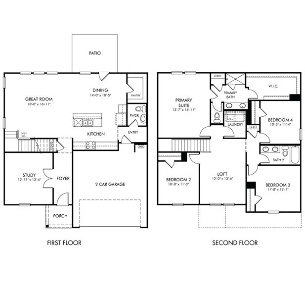 Brentwood floor plan