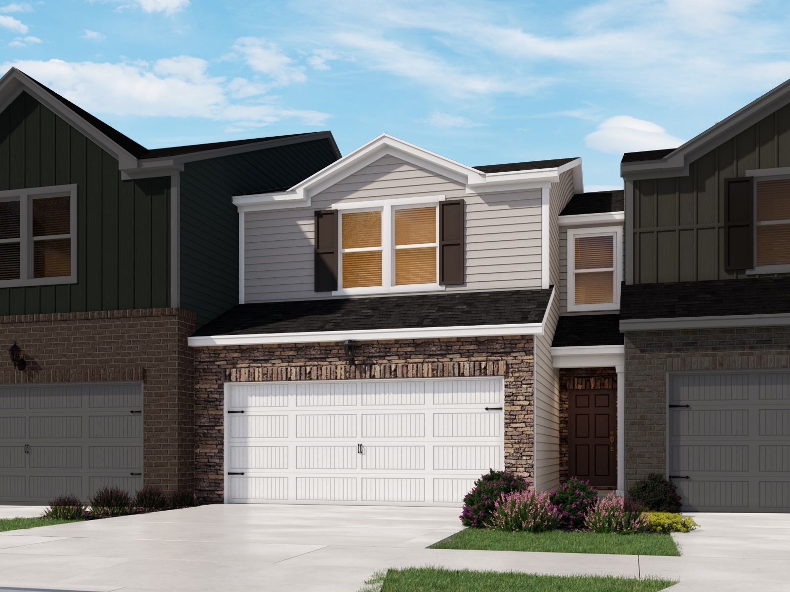 The Grove at Wendell Trend Townhomes in Wendell, NC New Homes by