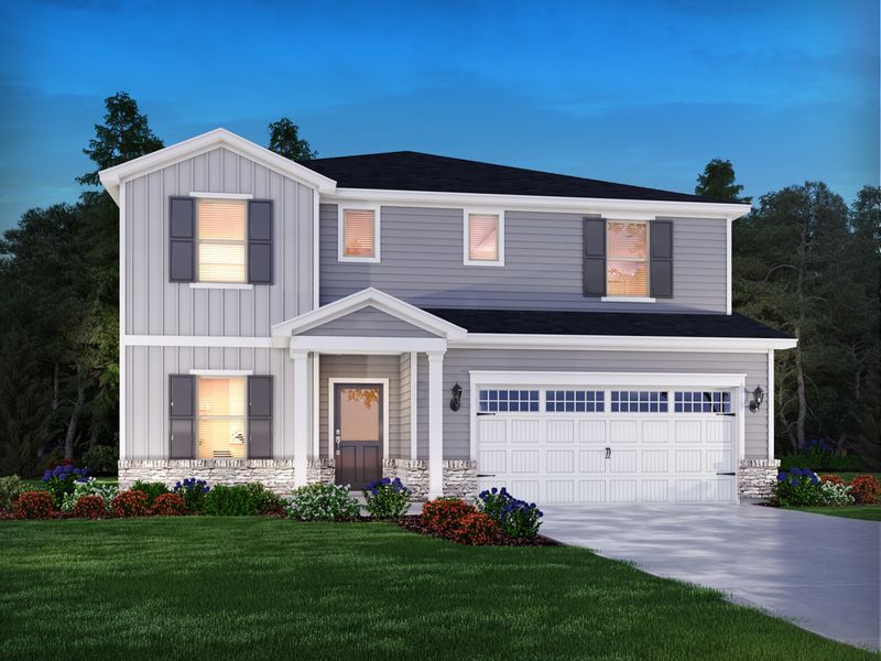 Johnson by Meritage Homes in Raleigh-Durham-Chapel Hill NC