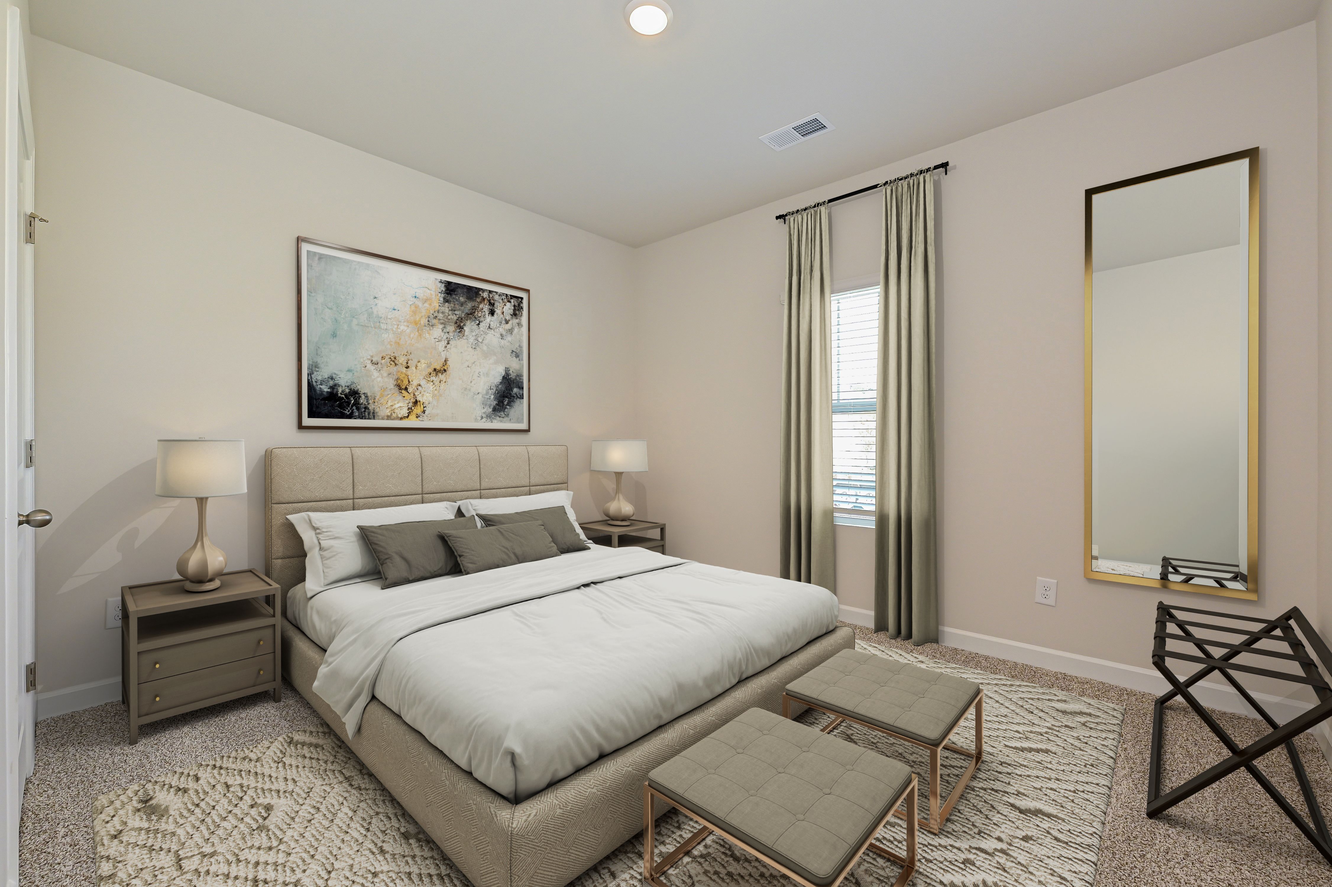 This bedroom suite will be your new private sanctuary.