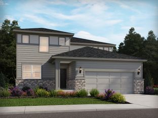 The Evergreen - Poudre Heights: The Lakes Collection: Windsor, Colorado - Meritage Homes