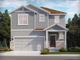 The Maroon Bell - Lake Bluff: Greeley, Colorado - Meritage Homes