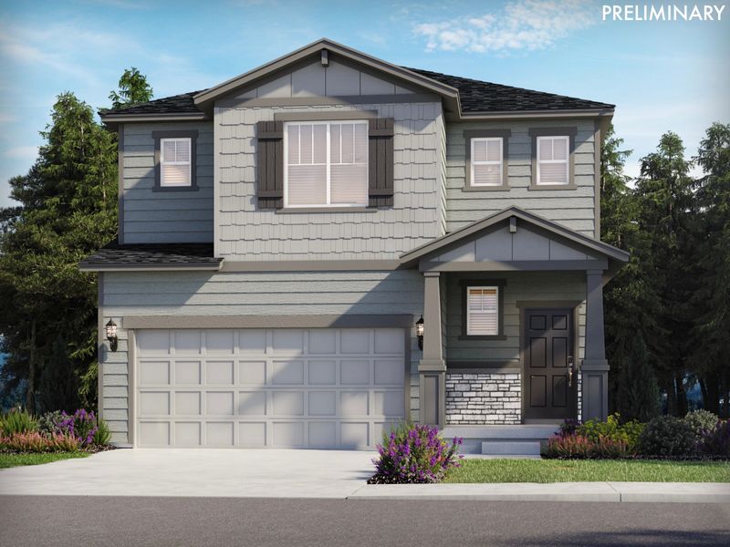 The Timberline floor plan