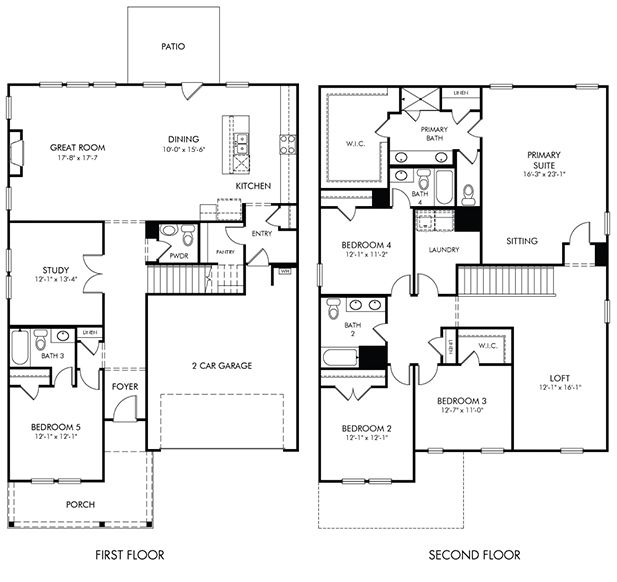 Taylorsville floor plan