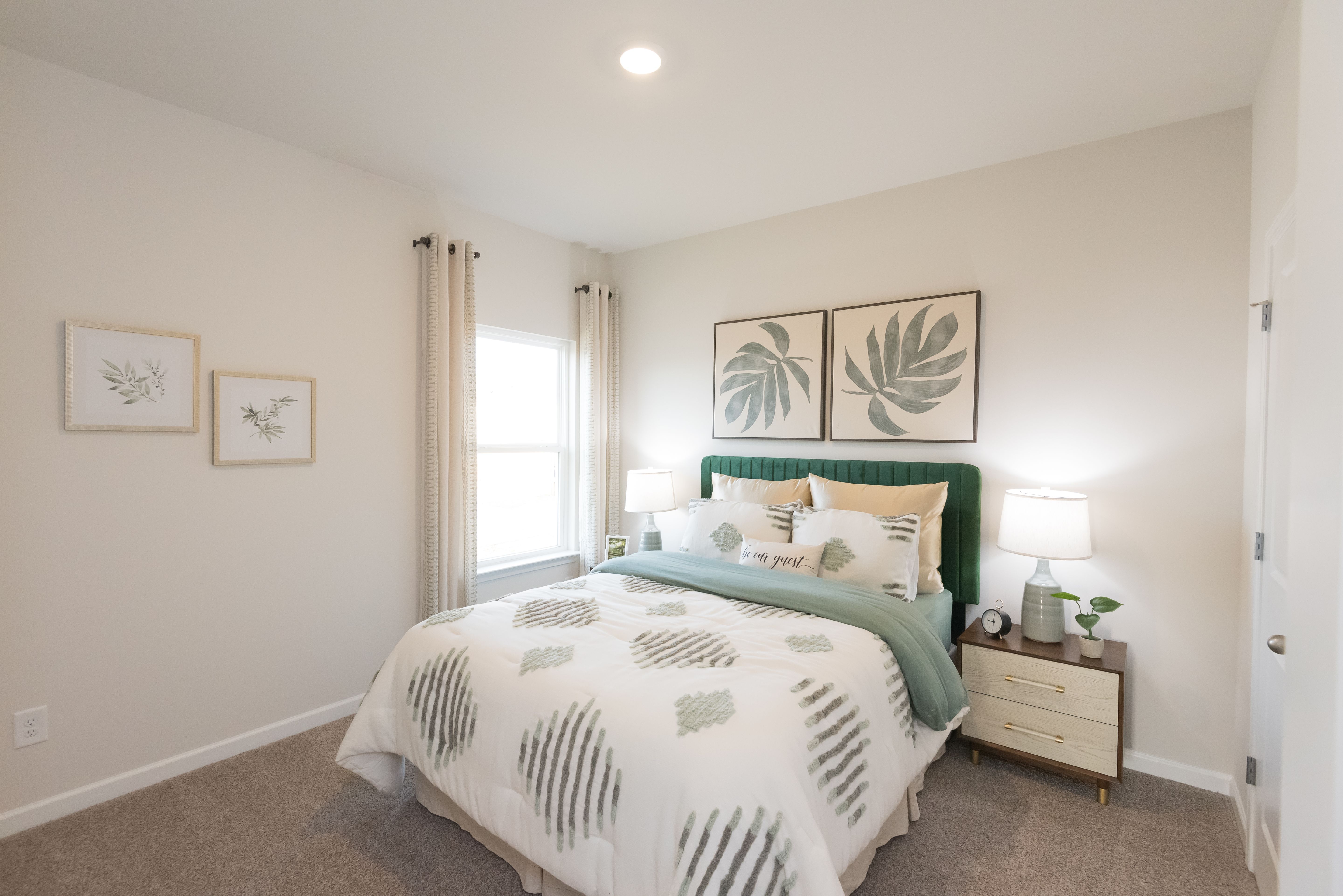 The Northbrook floorplan features three secondary bedrooms.