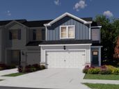 Oakwood Townes por Meritage Homes en Raleigh-Durham-Chapel Hill North Carolina
