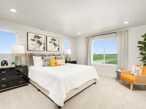 The Residence 6 floorplan interior image taken at a Meritage Homes Community in West Haven, UT.