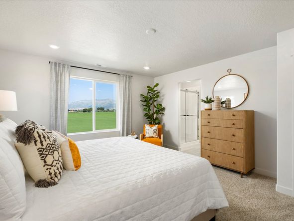 The Residence 6 floorplan interior image taken at a Meritage Homes Community in West Haven, UT.