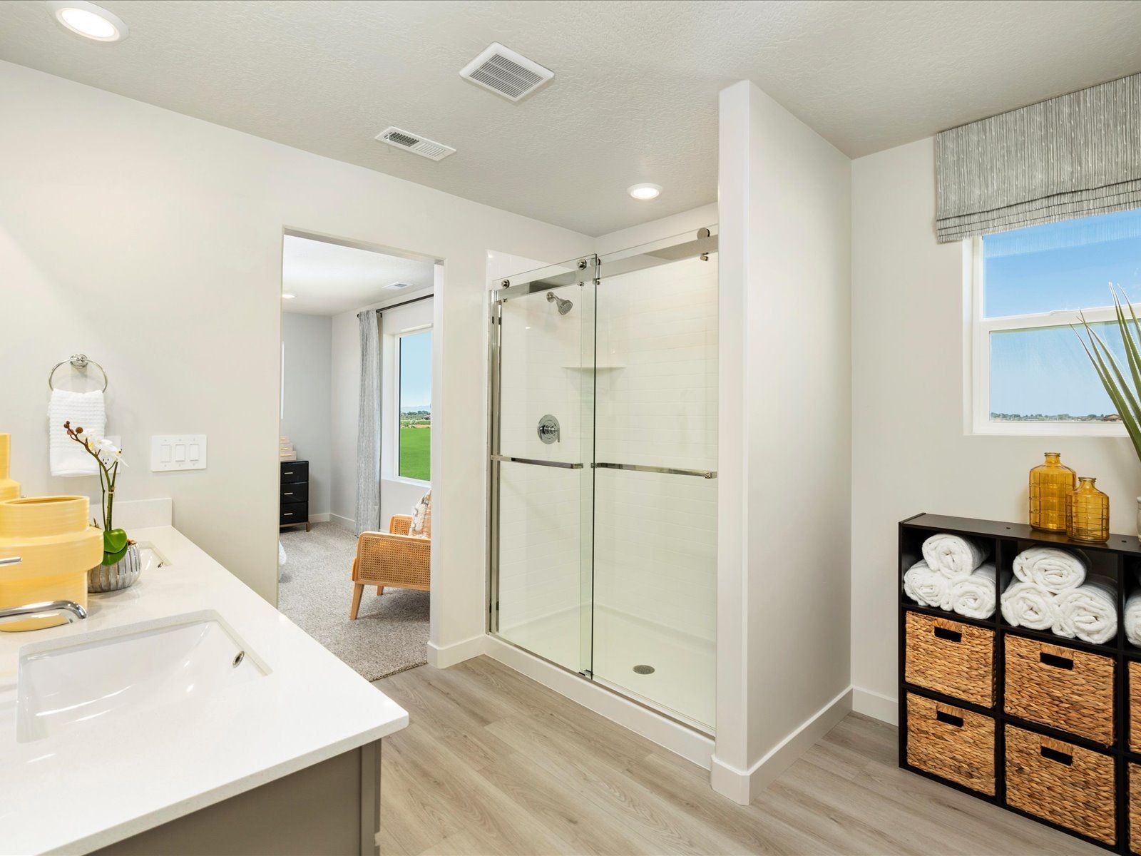 The Residence 6 floorplan interior image taken at a Meritage Homes Community in West Haven, UT.