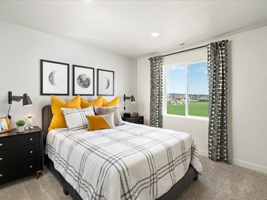 The Residence 6 floorplan interior image taken at a Meritage Homes Community in West Haven, UT.