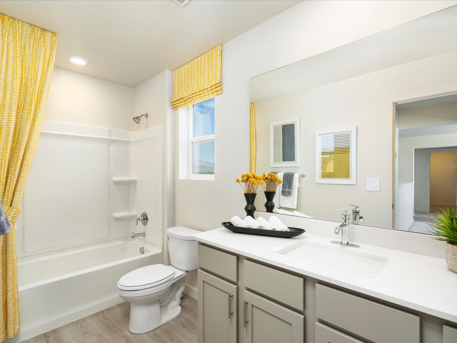 The Residence 6 floorplan interior image taken at a Meritage Homes Community in West Haven, UT.