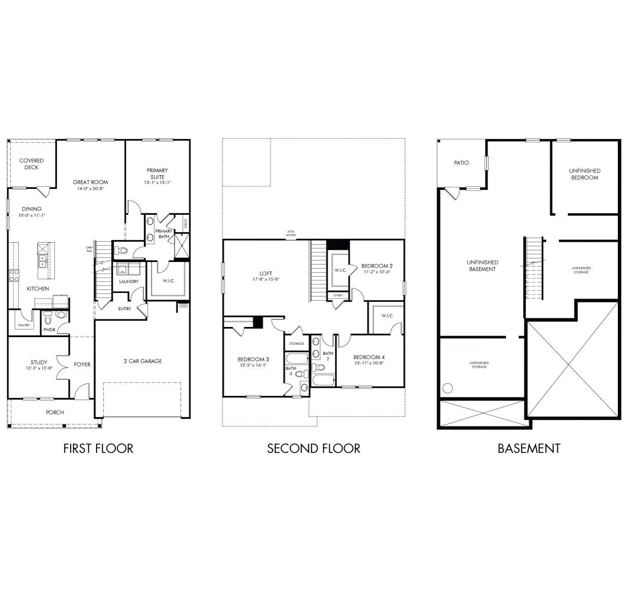 Sherwood Basement floor plan