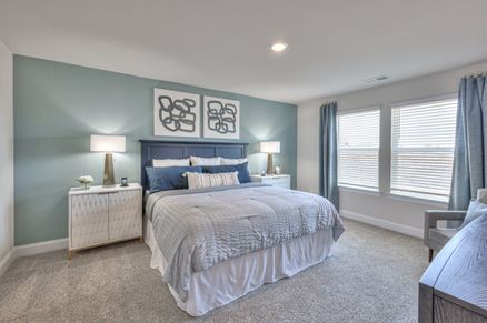 The primary suite offers a private retreat.