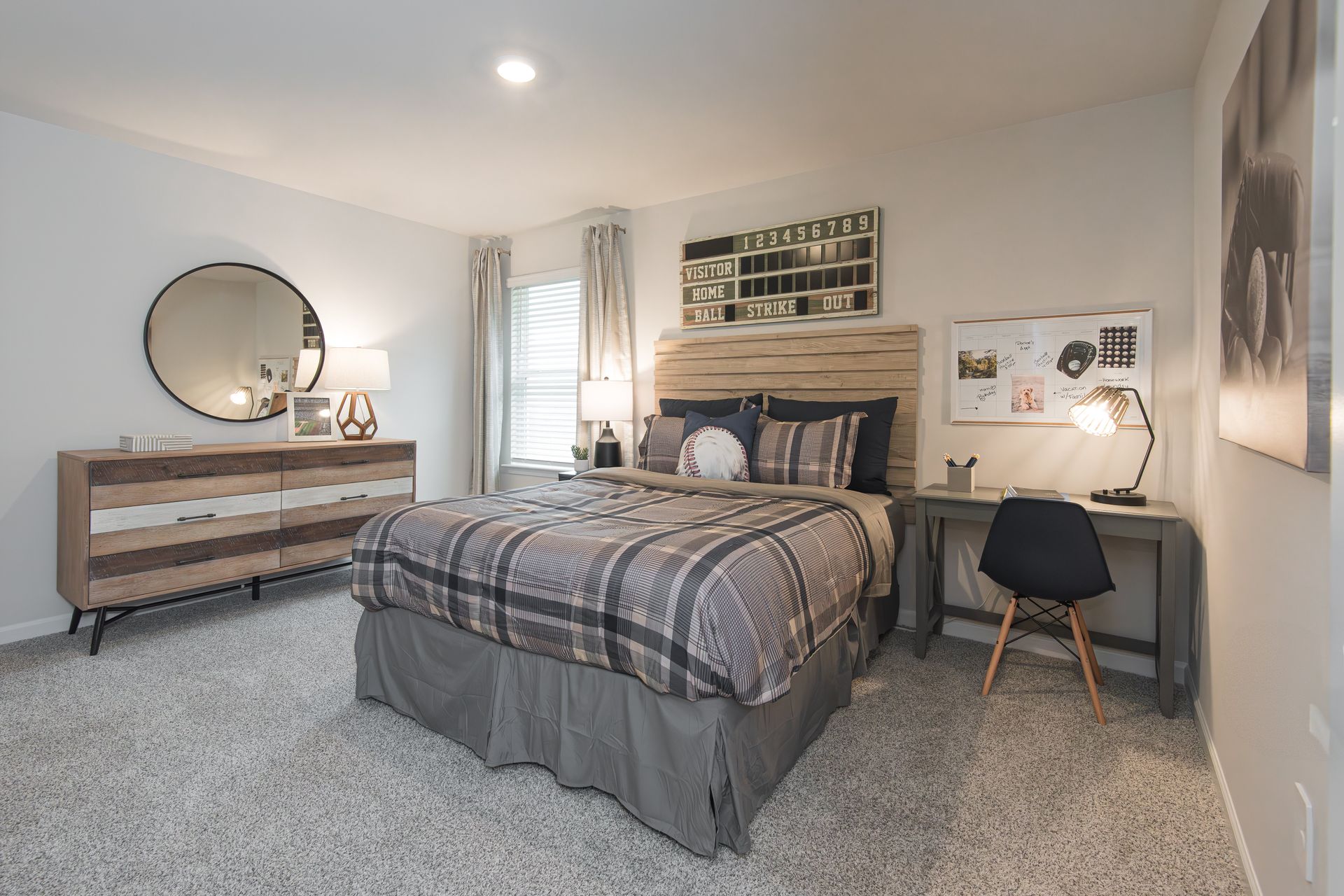 The Dakota floorplan with the Divine Gray interior package modeled at Ivey Township.