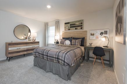 The Dakota features three secondary bedrooms.