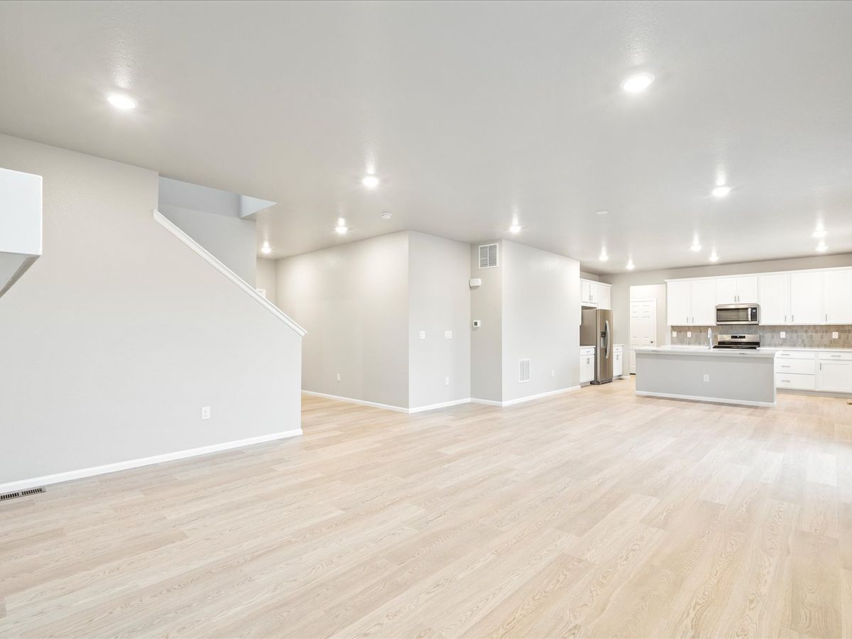 Berthoud floorplan interior image taken at Poudre Heights, a Meritage Homes community in Windsor, CO.