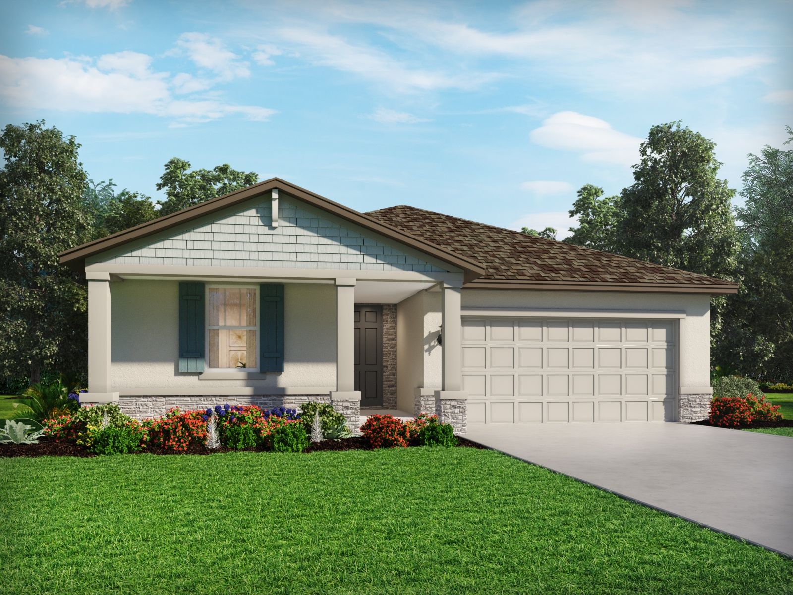 Hibiscus - Hilltop Vistas: Dade City, Florida - Meritage Homes