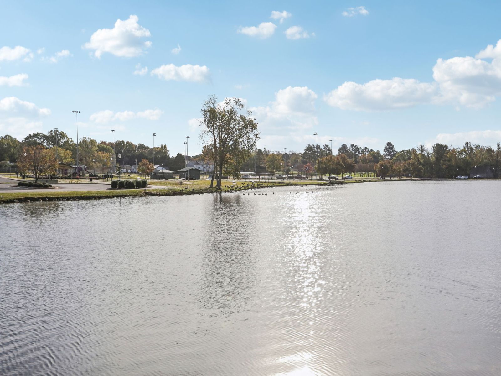 Nearby Jack Marley Park features sports fields and walking trails.