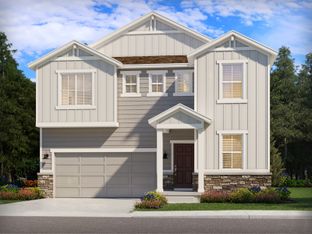 The Twin Peaks - Lorson Ranch : The Springs Collection: Colorado Springs, Colorado - Meritage Homes