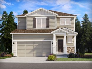 The Flatiron - Lorson Ranch: The Trail Collection: Colorado Springs, Colorado - Meritage Homes