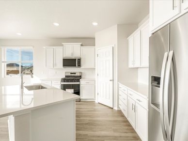 The Red Feather interior image taken at a Meritage Homes community in Colorado Springs, CO.