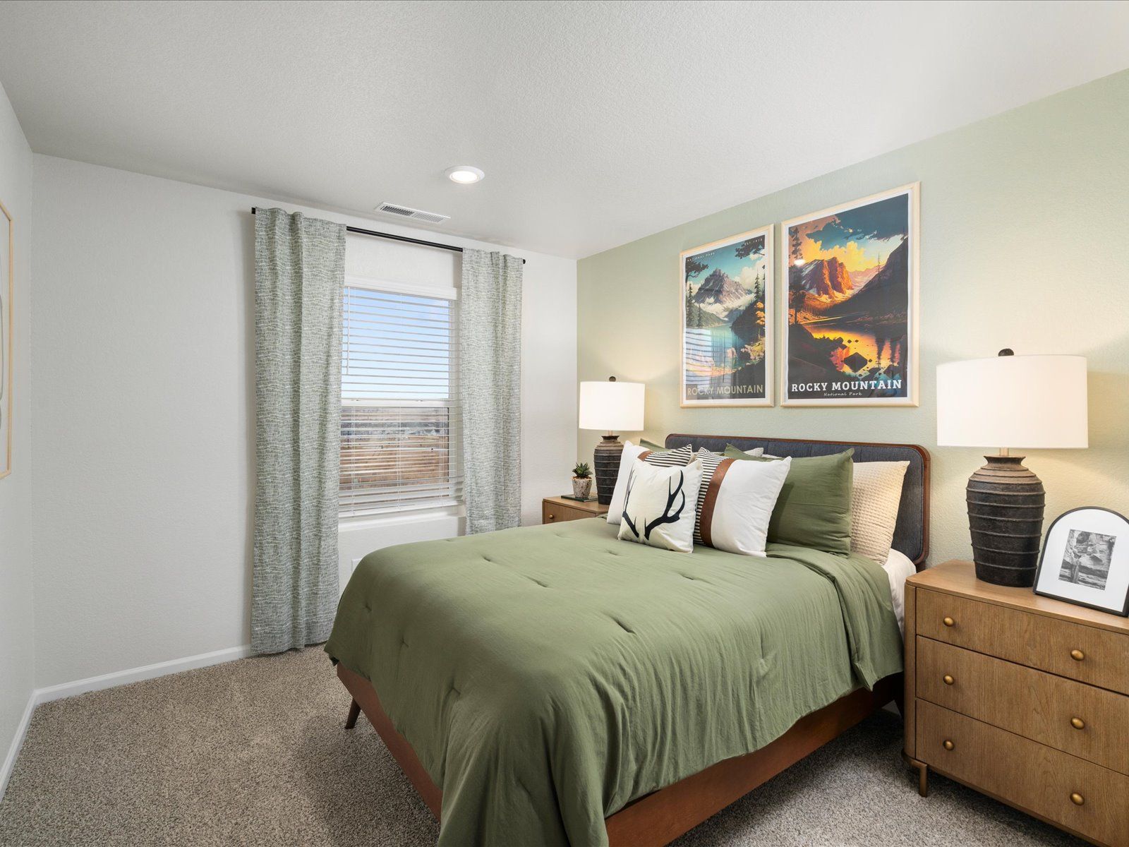 The Durango floorplan interior image taken at a Meritage Homes community in Colorado Springs, C