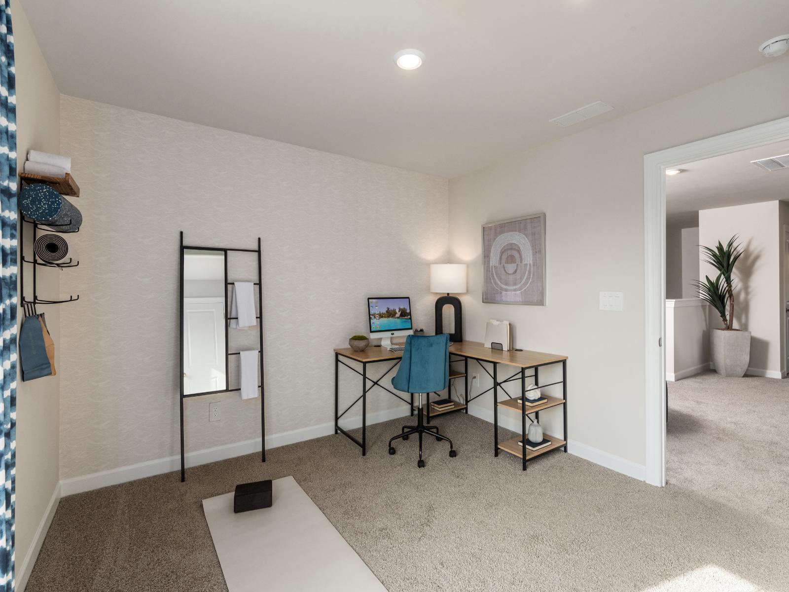 The Opal offers two second bedrooms.