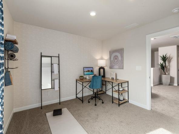 The Opal offers two second bedrooms.
