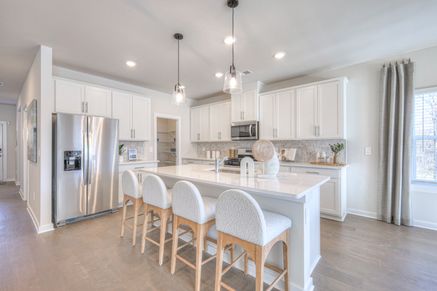 Skip takeout and prep dinner in the well-appointed kitchen.