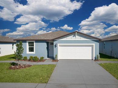 Exterior of the Bluebell model at Benton Hills.