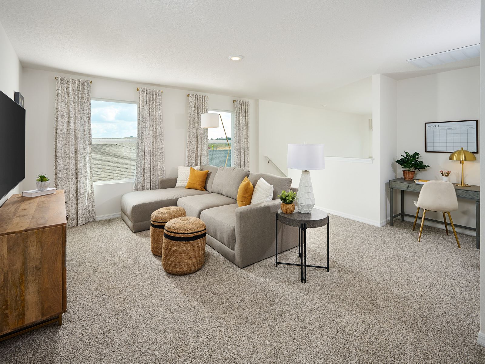 Loft in the Yellowstone modeled at Benton Hills.