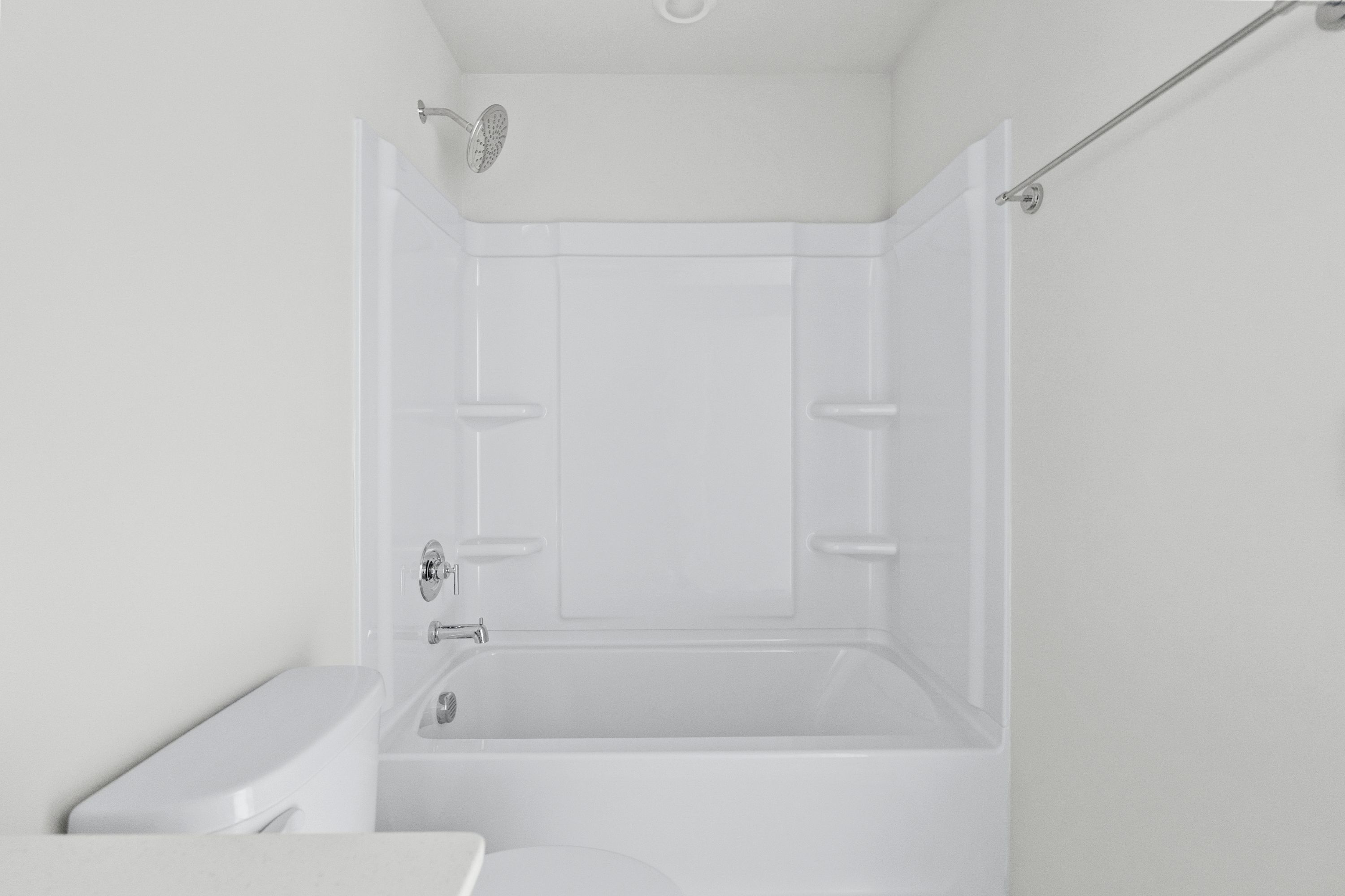A private bathroom is convenient for family and guests.
