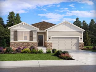 The Red Feather - Meridian Ranch: Peyton, Colorado - Meritage Homes